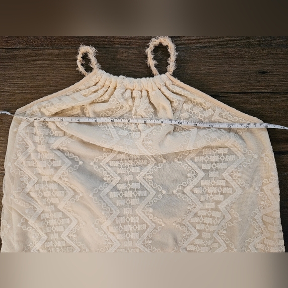 Everleigh Cream Lace Maxi Dress - Picture 9 of 16